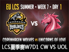 LCS2015ŷļW7D1:CW VS UOL