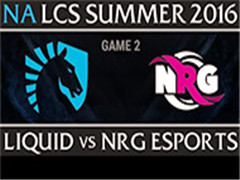 2016LCSļW3D2TL VS NRG 2