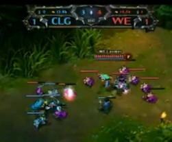 S2ܾķ֮һ WE VS CLG.EU 