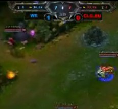 IPL5ܾǿ WE VS CLG.EU ڶ