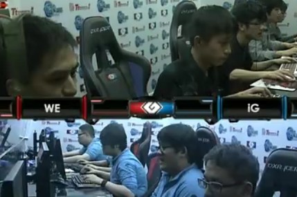 GܾWE VS iG 峡