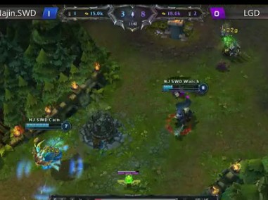 SWLڶ LGD VS Najin.SWD ڶ